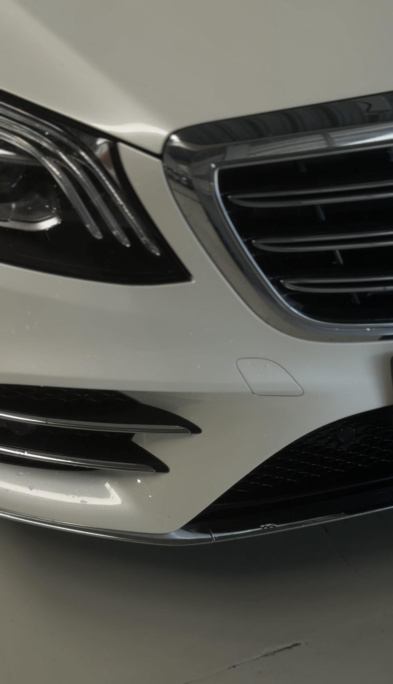 Mercedes Stoßstange – Nachher